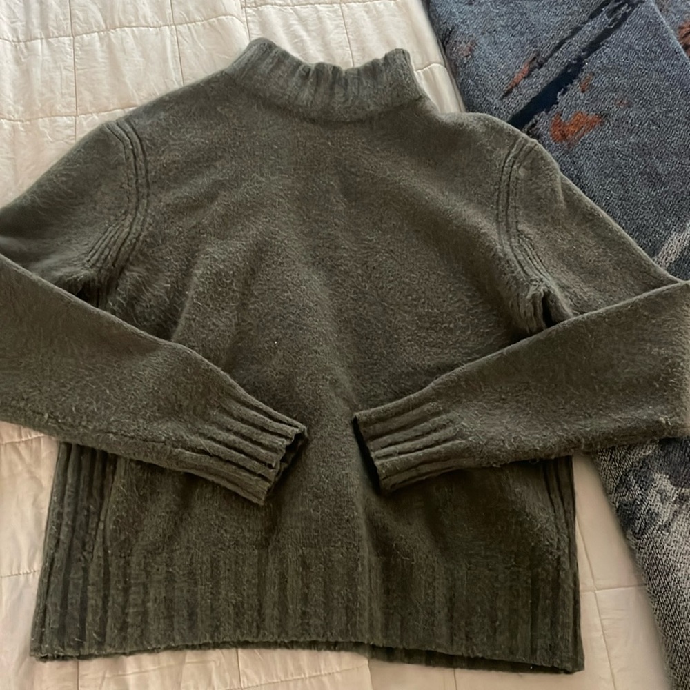 J. crew funnel neck sweater. Size M.